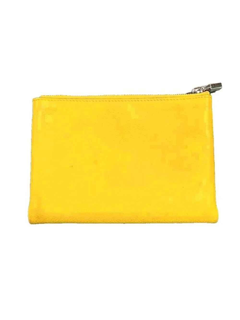 Hermes Pouch Leather Yellow